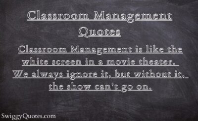 classroom management quotes and saying wiht images