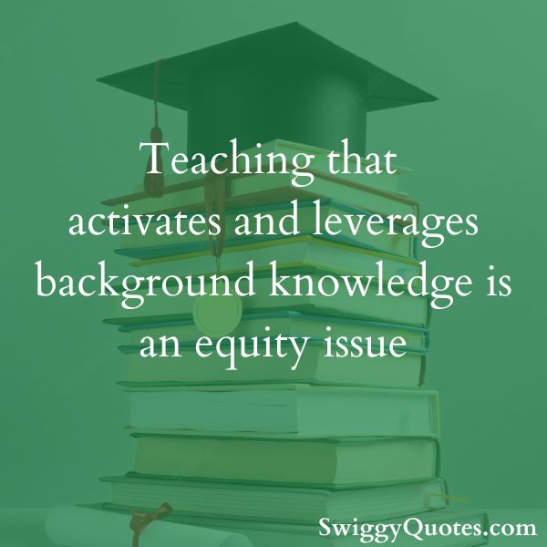 teaching that activates and leverages background knowledge